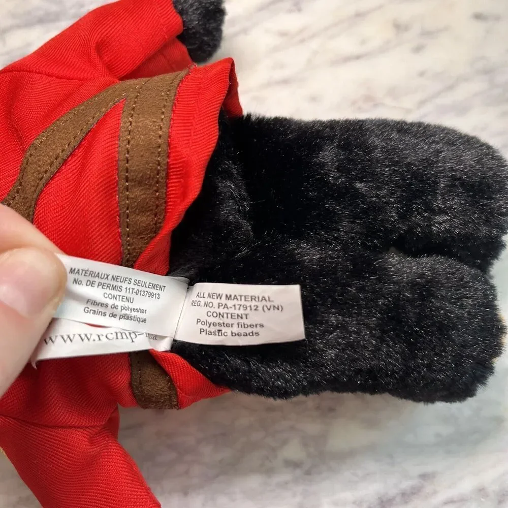 RCMP Canadian Police Teddy Bear Mounted Sergeant Plush Brand Vintage Wilson 10